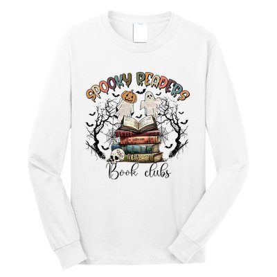 Spooky Readers Book Clubs Long Sleeve Shirt