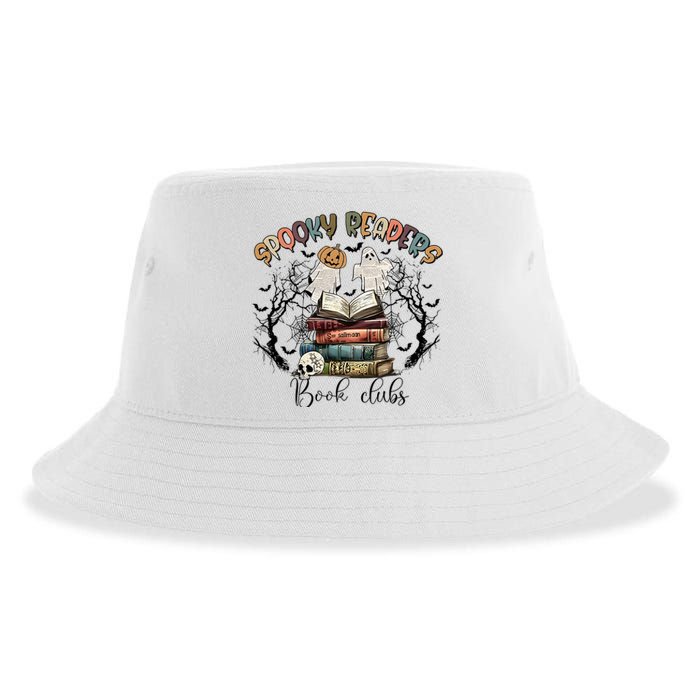 Spooky Readers Book Clubs Sustainable Bucket Hat