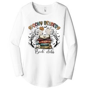 Spooky Readers Book Clubs Women's Perfect Tri Tunic Long Sleeve Shirt