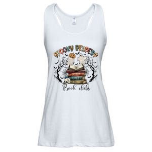 Spooky Readers Book Clubs Ladies Essential Flowy Tank