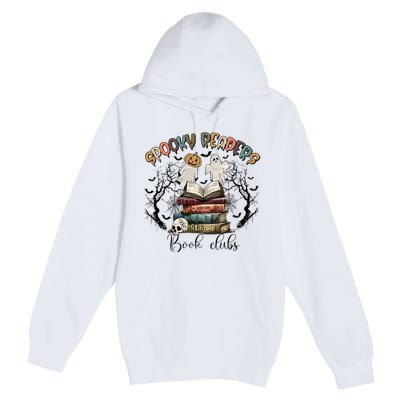 Spooky Readers Book Clubs Premium Pullover Hoodie