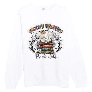 Spooky Readers Book Clubs Premium Crewneck Sweatshirt