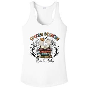 Spooky Readers Book Clubs Ladies PosiCharge Competitor Racerback Tank