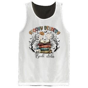 Spooky Readers Book Clubs Mesh Reversible Basketball Jersey Tank