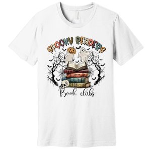 Spooky Readers Book Clubs Premium T-Shirt