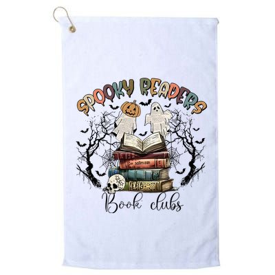 Spooky Readers Book Clubs Golf Towel
