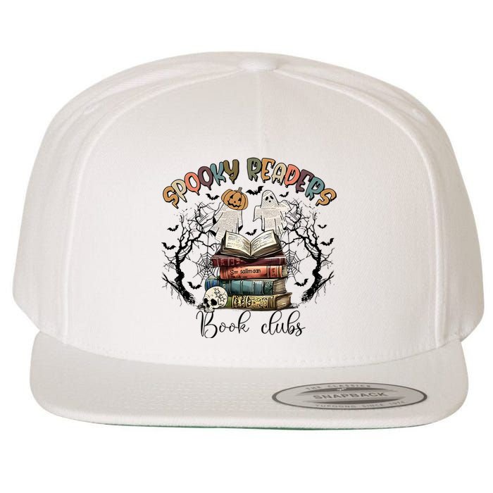 Spooky Readers Book Clubs Wool Snapback Cap