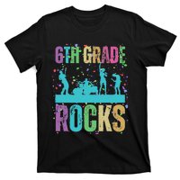 School Rocks Back To School Rockin 6th Grade Rocks T-Shirt