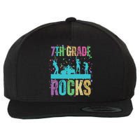 School Rocks Back To School Rockin 7th Grade Rocks Wool Snapback Cap