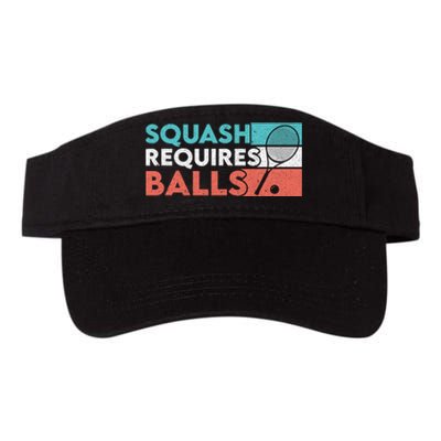 Squash Requires Balls Racquetball Squash Player Valucap Bio-Washed Visor