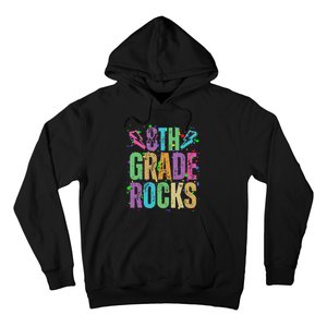 School Rocks Back To School Rockin 8th Grade Rocks Hoodie