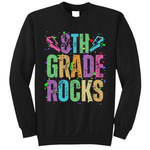 School Rocks Back To School Rockin 8th Grade Rocks Sweatshirt