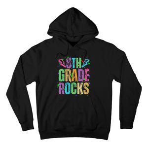 School Rocks Back To School Rockin 8th Grade Rocks Tall Hoodie