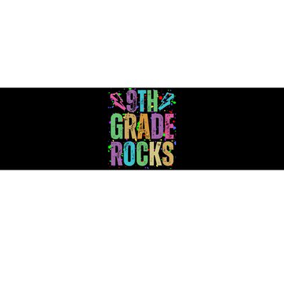 School Rocks Back To School Rockin 9th Grade Rocks Bumper Sticker