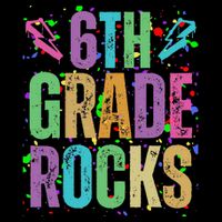 School Rocks Back To School Rockin 6th Grade Rocks Cooling Performance Crew T-Shirt