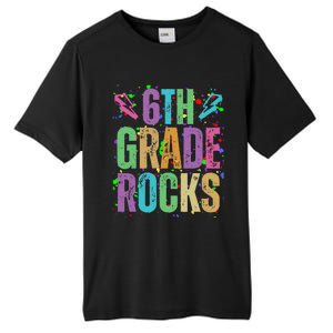 School Rocks Back To School Rockin 6th Grade Rocks Tall Fusion ChromaSoft Performance T-Shirt