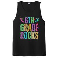 School Rocks Back To School Rockin 6th Grade Rocks PosiCharge Competitor Tank