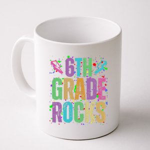 School Rocks Back To School Rockin 6th Grade Rocks Coffee Mug