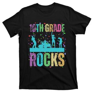 School Rocks Back To School Rockin 10th Grade Rocks T-Shirt