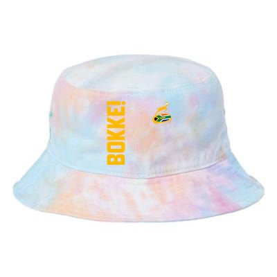 Springbok Rugby. Bokke South African Flag. With Back Print Tie Dye Newport Bucket Hat