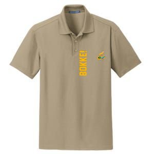 Springbok Rugby. Bokke South African Flag. With Back Print Dry Zone Grid Polo