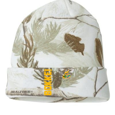 Springbok Rugby. Bokke South African Flag. With Back Print Kati Licensed 12" Camo Beanie