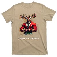 Skibid.I Rizzmas Bruh Sigma Reindeer Merry Christmas Xmas T-Shirt