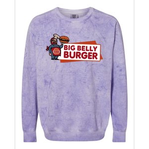 Sol Rodriguez Big Belly Burger Colorblast Crewneck Sweatshirt