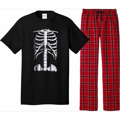 Skeleton Rib Cage Pajama Set