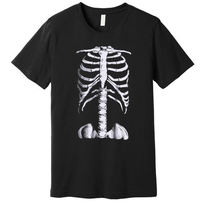 Skeleton Rib Cage Premium T-Shirt