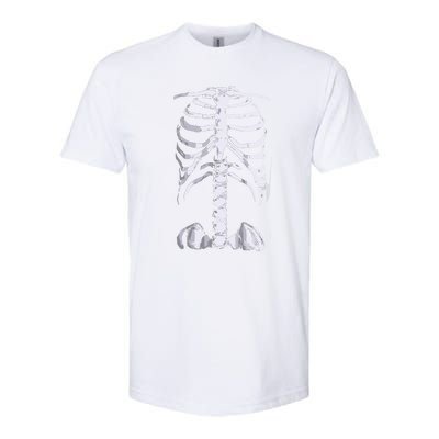 Skeleton Rib Cage Softstyle CVC T-Shirt