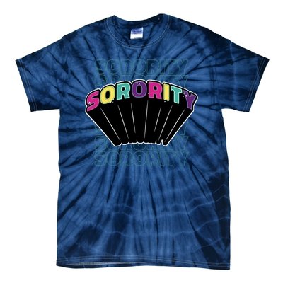 Sorority Retro Colorful Tie-Dye T-Shirt