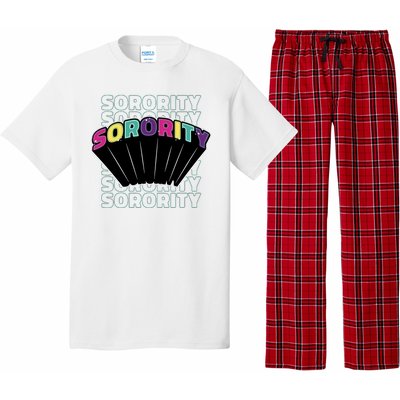 Sorority Retro Colorful Pajama Set