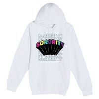 Sorority Retro Colorful Premium Pullover Hoodie