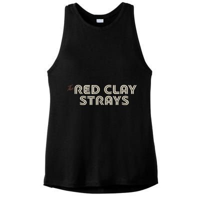 Strays Red Clay Ladies PosiCharge Tri-Blend Wicking Tank