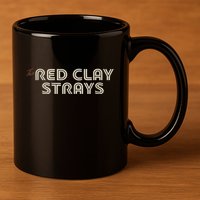 Strays Red Clay 11oz C Handle Ceramic Mug