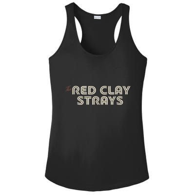 Strays Red Clay Ladies PosiCharge Competitor Racerback Tank