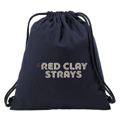 Strays Red Clay Drawstring Bag