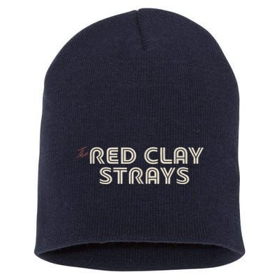 Strays Red Clay Short Acrylic Beanie