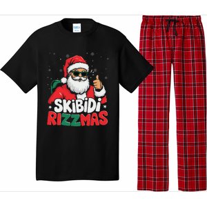 Skibid.I Rizzmas Christmas Santa Claus Merry Rizz Mas Sigmas Pajama Set