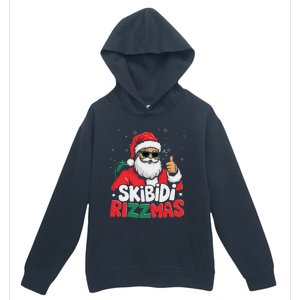 Skibid.I Rizzmas Christmas Santa Claus Merry Rizz Mas Sigmas Urban Pullover Hoodie