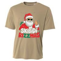 Skibid.I Rizzmas Christmas Santa Claus Merry Rizz Mas Sigmas Cooling Performance Crew T-Shirt