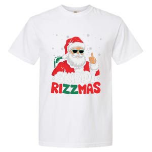 Skibid.I Rizzmas Christmas Santa Claus Merry Rizz Mas Sigmas Garment-Dyed Heavyweight T-Shirt