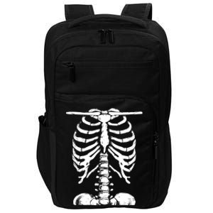 Skeleton Rib Cage Gifts Halloween Costume Skeleton Impact Tech Backpack