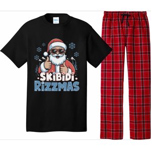 Skibid.I Rizzmas Christmas Santa Claus Merry Rizz Mas Sigmas Pajama Set