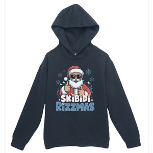 Skibid.I Rizzmas Christmas Santa Claus Merry Rizz Mas Sigmas Urban Pullover Hoodie