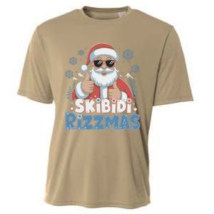 Skibid.I Rizzmas Christmas Santa Claus Merry Rizz Mas Sigmas Cooling Performance Crew T-Shirt