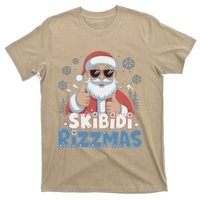 Skibid.I Rizzmas Christmas Santa Claus Merry Rizz Mas Sigmas T-Shirt