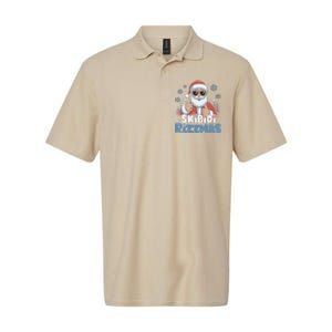 Skibid.I Rizzmas Christmas Santa Claus Merry Rizz Mas Sigmas Softstyle Adult Sport Polo