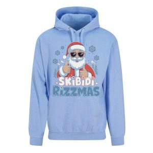 Skibid.I Rizzmas Christmas Santa Claus Merry Rizz Mas Sigmas Unisex Surf Hoodie